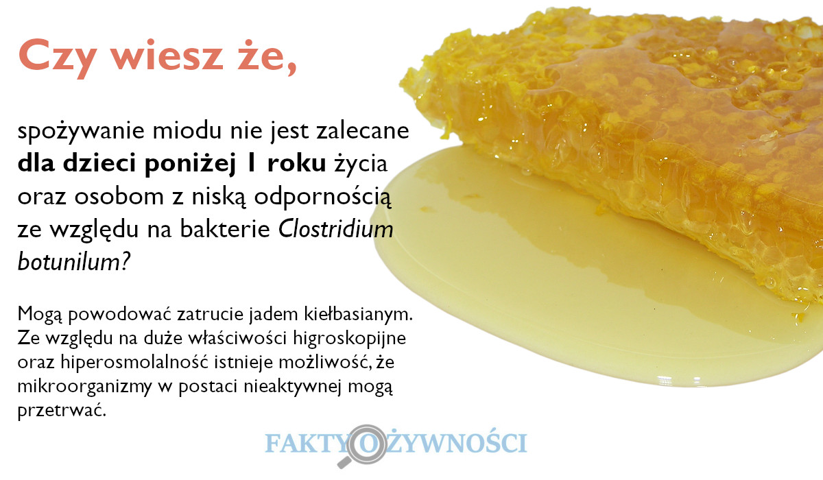 miód a dzieci