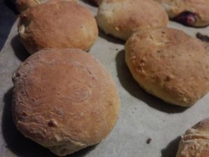 upieczone pączki