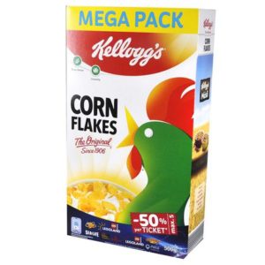 Kelloggs - Corn Flakes płatki śniadaniowe kukurydziane