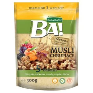 Bakalland Ba! Musli chrupiące 5 bakalii