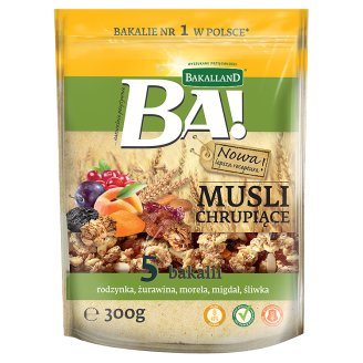 Bakalland Ba! Musli chrupiące 5 bakalii