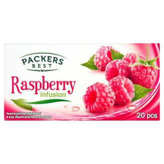 Packers Best Raspberry Infusion Herbatka owocowa