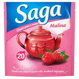 Saga Herbatka owocowa o smaku malina
