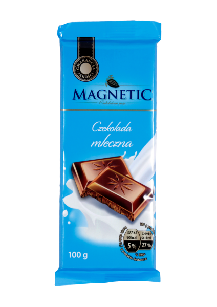 czekolada mleczna magnetic