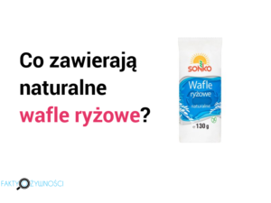 wafle ryżowe