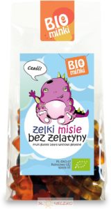 żelki bez żelatyny