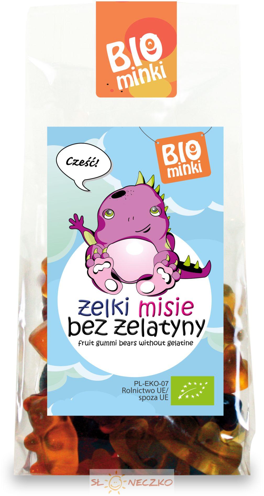 żelki bez żelatyny