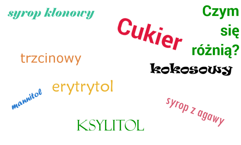 rodzaje cukru
