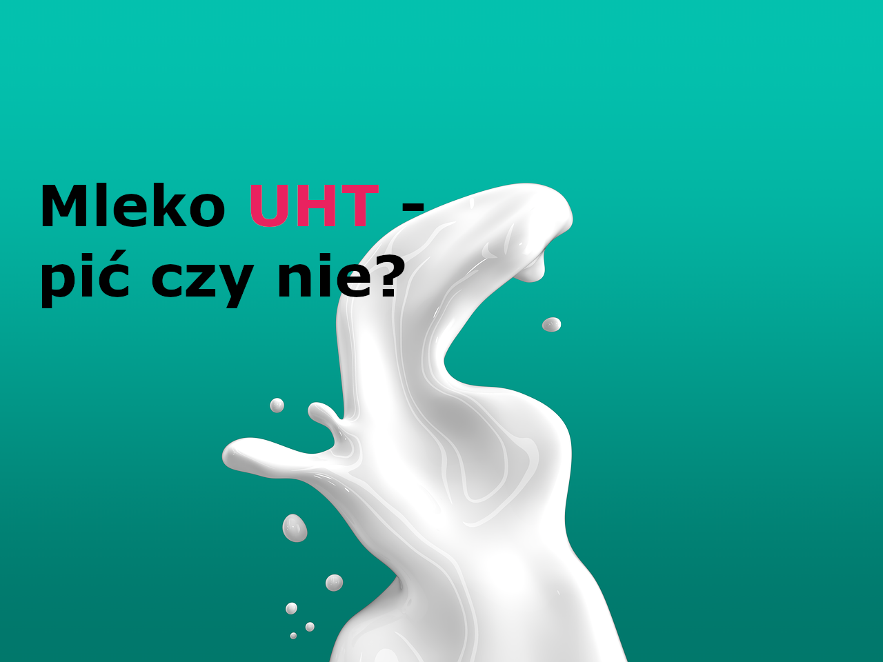 mleko UHT