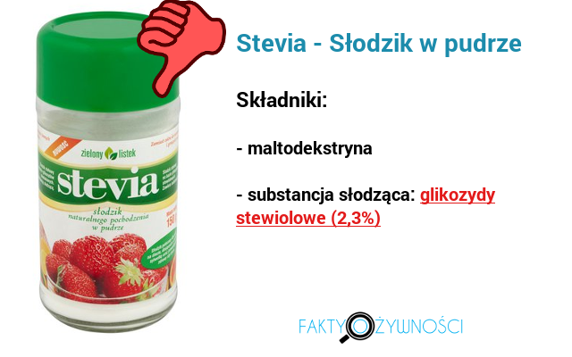 stevia słodzik