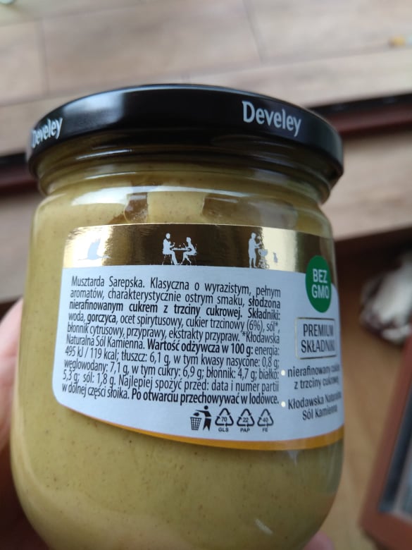 MUSZTARDA DEVELEY PREMIUM