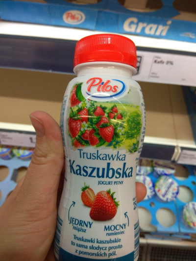 pilos jogurt truskawka kaszubska
