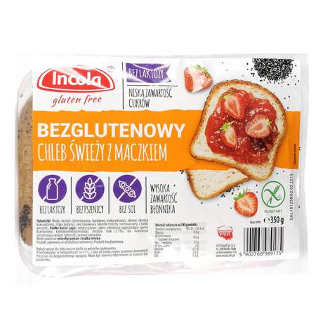 Incola - Bezglutenowy chleb świeży z maczkiem
