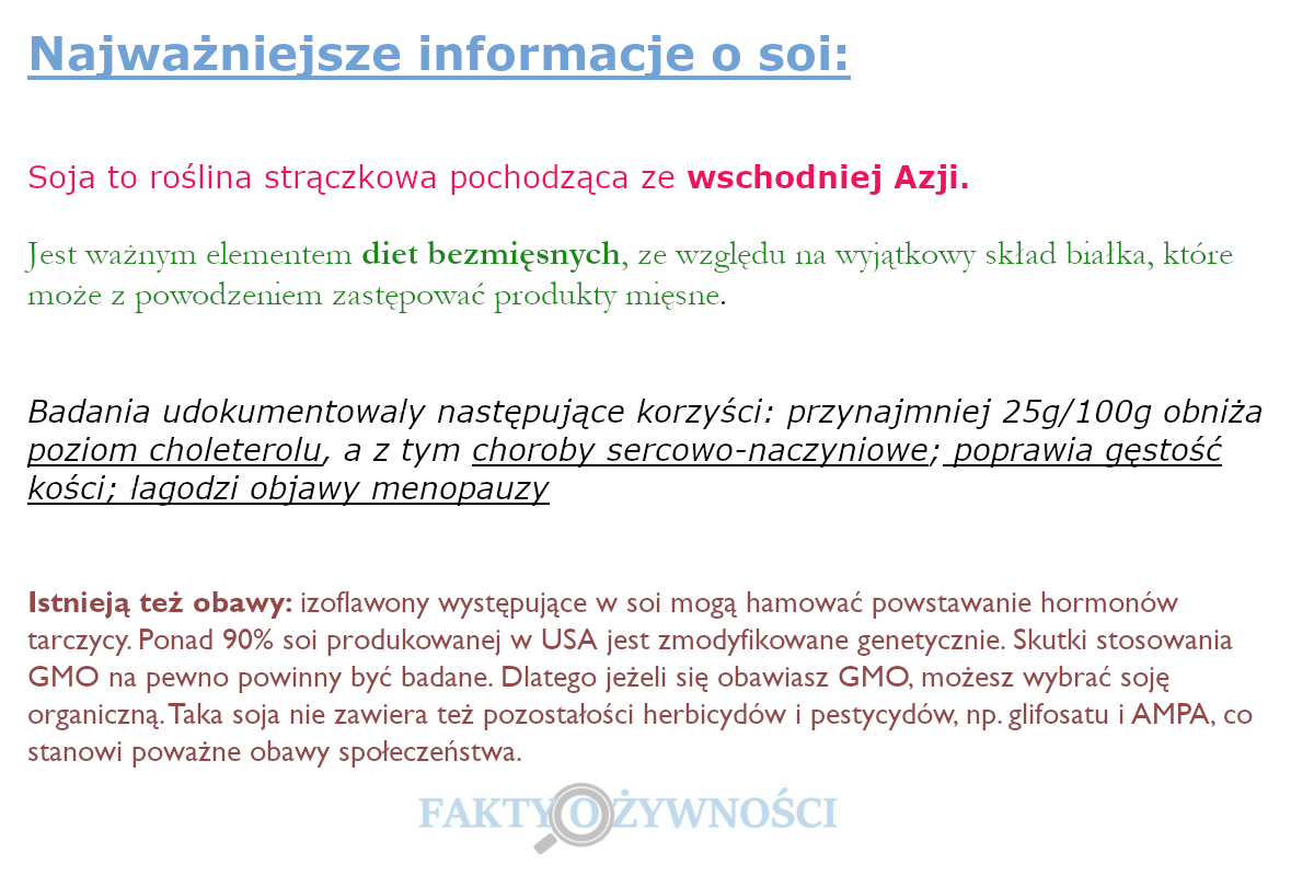 najważniejsze informacje o soi