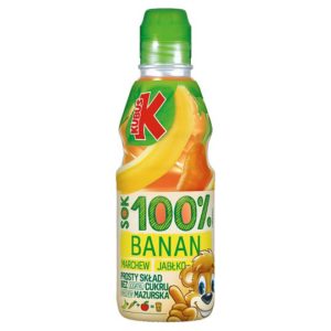 Kubuś 100% Sok banan marchew jabłko 300 ml