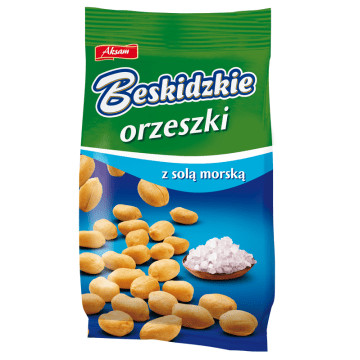 BESKIDZKIE Orzeszki z solą morską