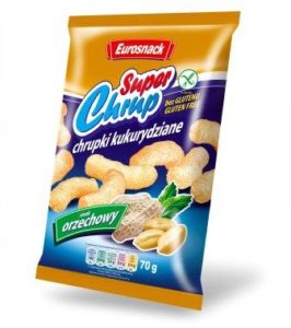 Super Chrup Chrupki kukurydziane smak orzechowy 70 g