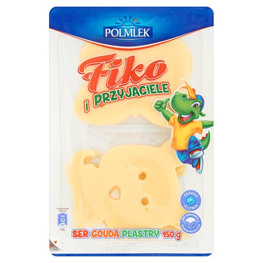 Fiko i Przyjaciele Ser Gouda plastry 150 g