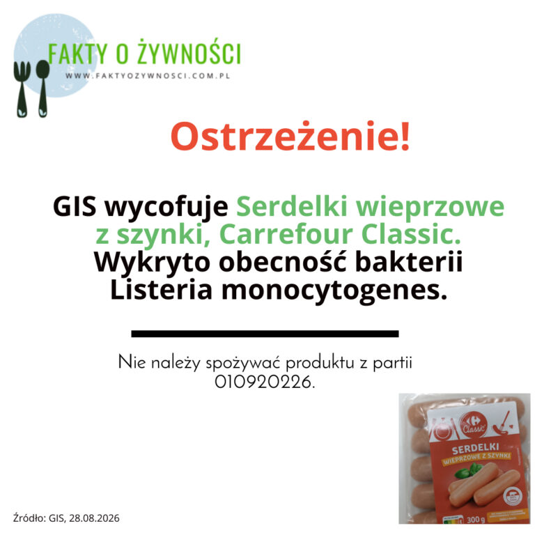 serdelki Carrefour wycofane