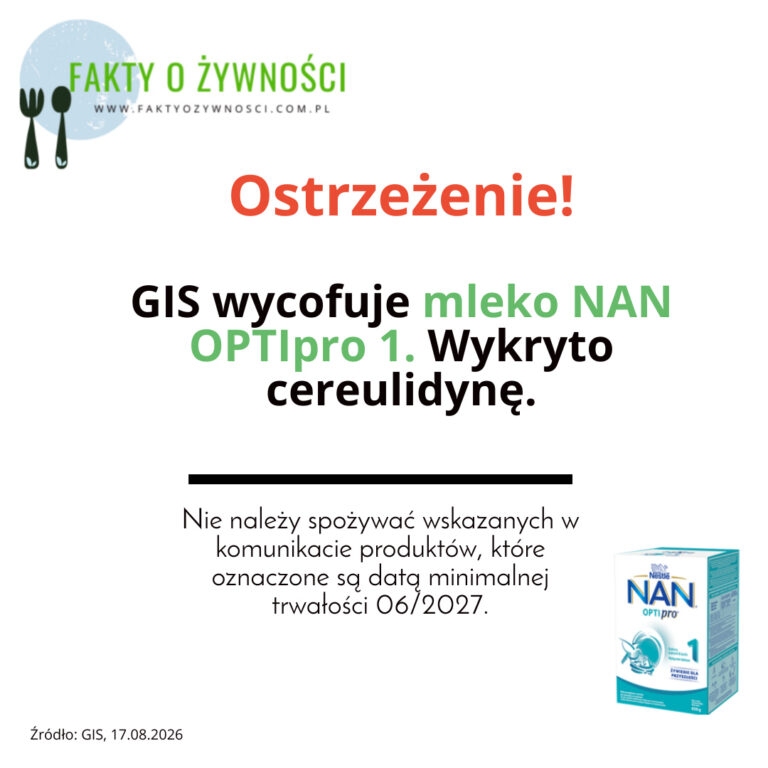 NAN OPTIpro 1 wycofane