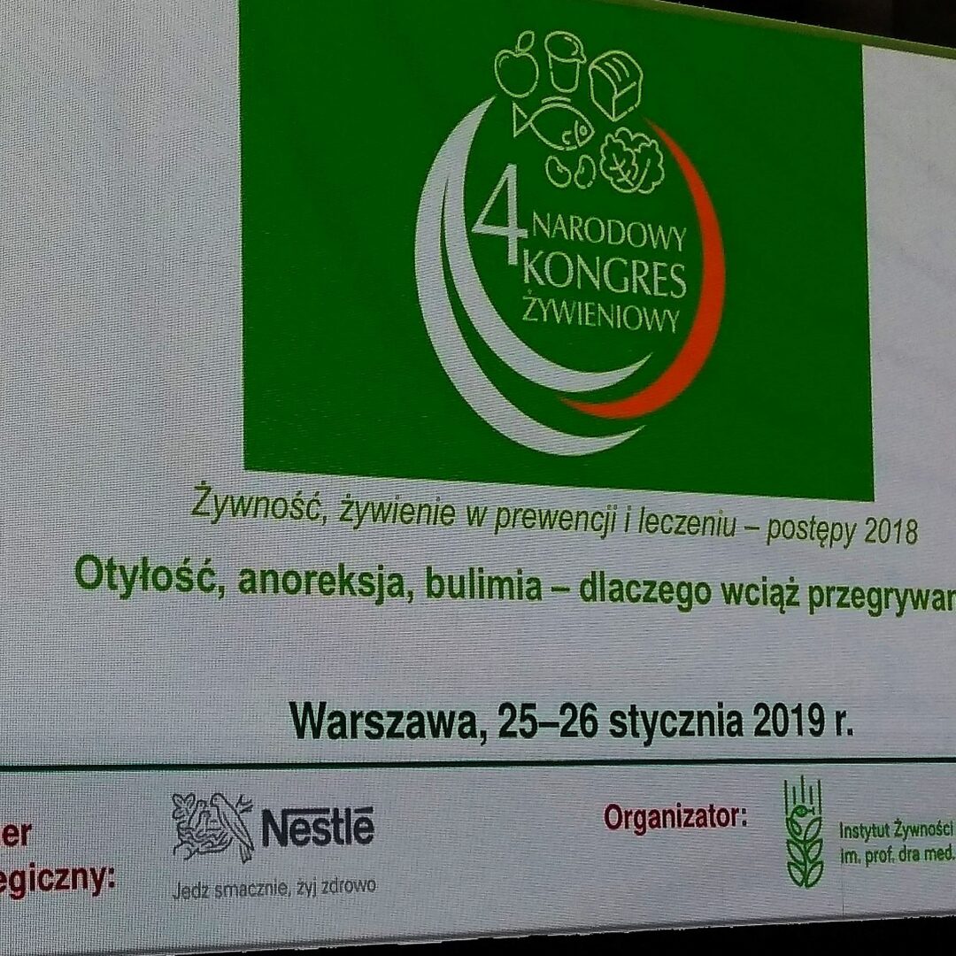 SZOKUJĄCE DANE Z IV NARODOWEGO KONGRESU ŻYWIENIOWEGO 2019 SZOKUJĄCE DANE Z IV NARODOWEGO KONGRESU ŻYWIENIOWEGO 2019