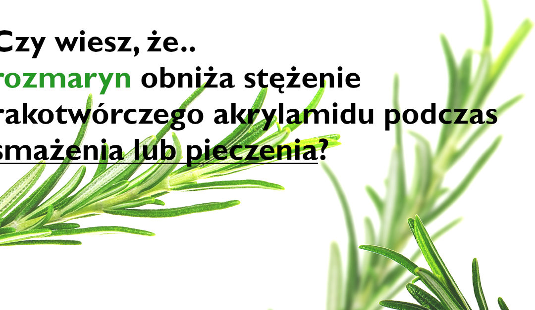 AKRYLAMID W ŻYWNOŚCI – CZY JEST BEZPIECZNY? AKRYLAMID W ŻYWNOŚCI – CZY JEST BEZPIECZNY?