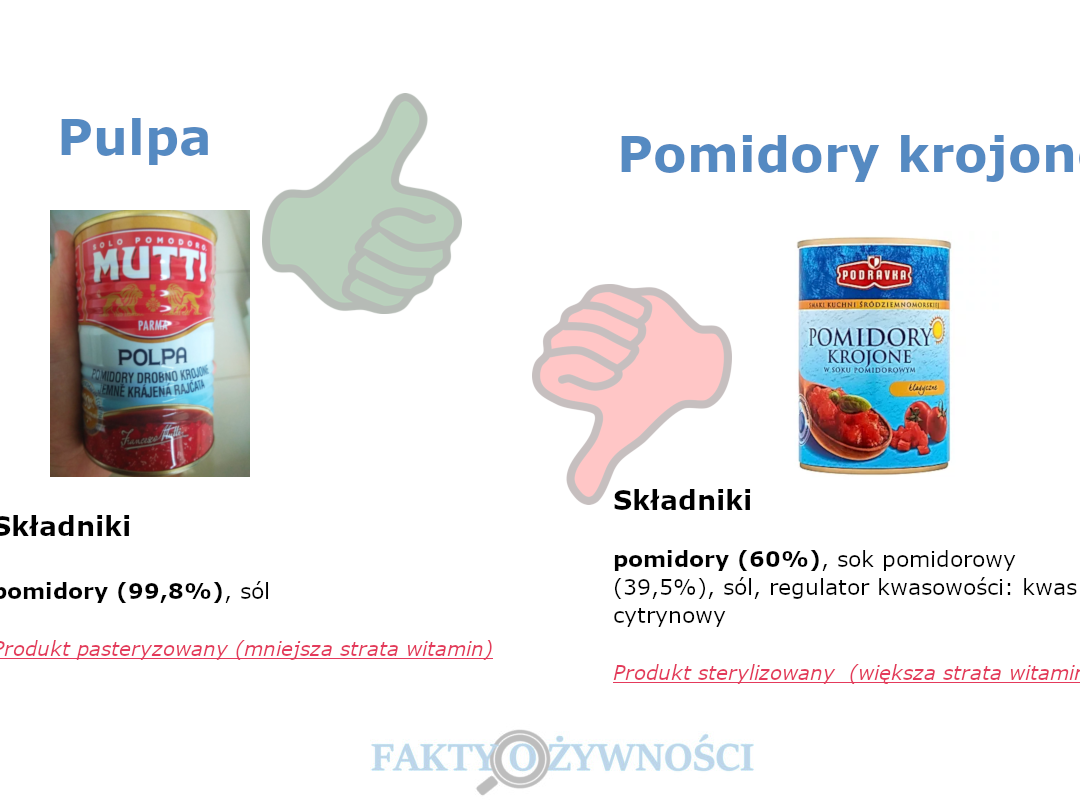 PULPA POMIDOROWA A PRZECIER. PULPA MUTTI – OCENA PRODUKTU PULPA POMIDOROWA A PRZECIER. PULPA MUTTI – OCENA PRODUKTU